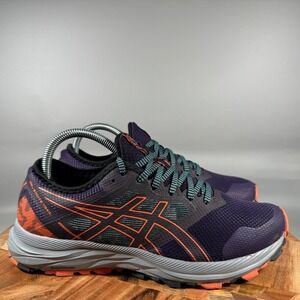 ASICS Womens GEL-Excite Trail Running Shoes Purple Orange Sz 8.5